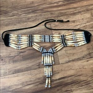 Native American choker necklace